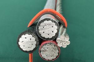 Ответвительный четырёхжильный кабель с алюминиевым проводником