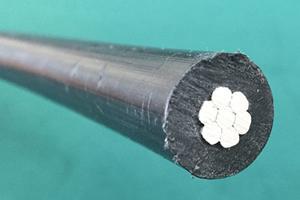 Изолированный кабель с алюминиевым проводником 25кВ