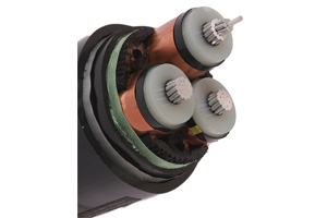 Трехжильный кабель NA2XSEBY (AL/XLPE/STA/PVC)